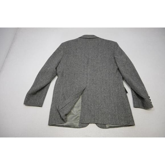 Christopher Hayes Tweed Wool Blazer Sports Jacket MADE IN USA Mens Sz 46 L - Picture 7 of 16